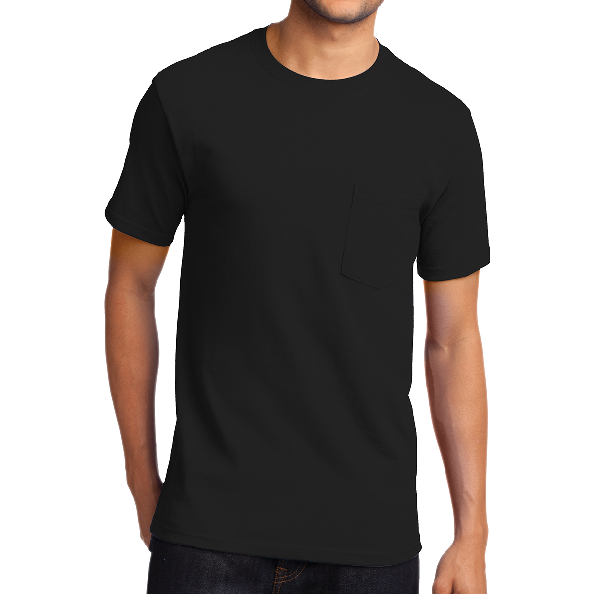 Port & Company® Tall Essential Pocket Tee 1