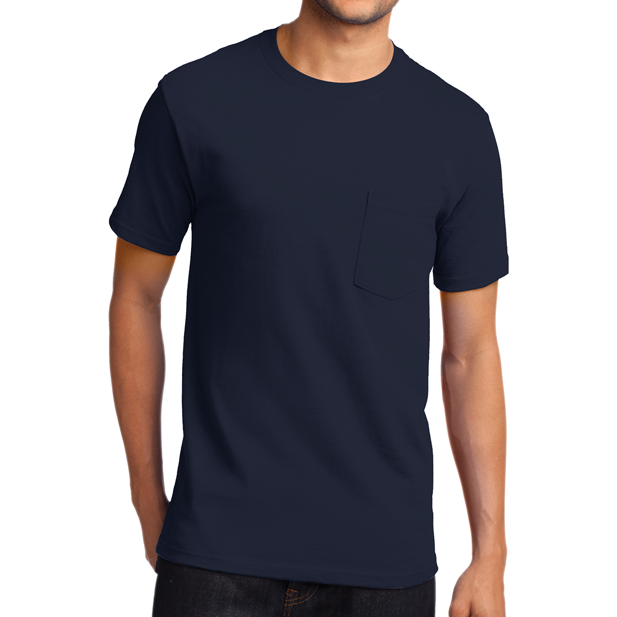 Port & Company® Tall Essential Pocket Tee 1