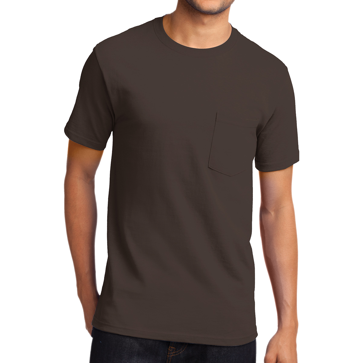 Port & Company® Tall Essential Pocket Tee 1