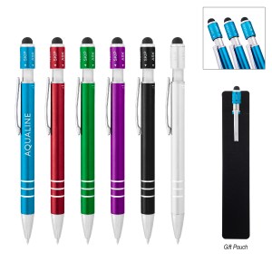 Recycled Aluminum Spin Game Top Pen With Stylus 1 Recycled Aluminum Spin Game Top Pen With Stylus 1