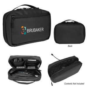 Rpet Tech Pouch With Easy Cord Access 1 Rpet Tech Pouch With Easy Cord Access 1