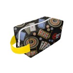 Sublime Series Rpet Dopp Kit Toiletry Bag - 30194 WHTYEL Sublimation Sublime Series Rpet Dopp Kit Toiletry Bag - 30194 WHTYEL Sublimation