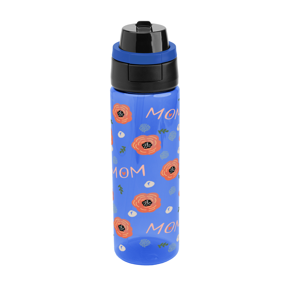 24 Ox. Full Color Pop Sip & Chug Rpet Bottle 1