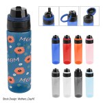 24 Ox. Full Color Pop Sip & Chug Rpet Bottle 1 24 Ox. Full Color Pop Sip & Chug Rpet Bottle 1