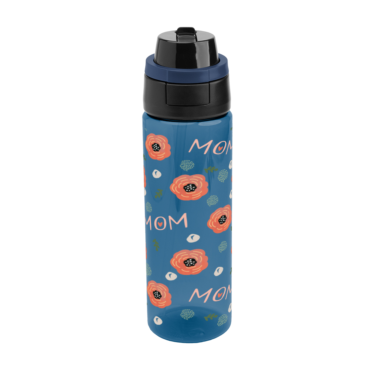 24 Ox. Full Color Pop Sip & Chug Rpet Bottle 1