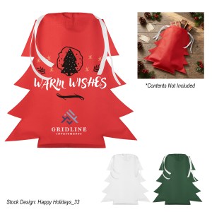Tree Shaped Non-woven Gift Bag 1 Tree Shaped Non-woven Gift Bag 1