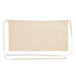 100% Cotton Half Apron - 3927 NAT Blank 100% Cotton Half Apron - 3927 NAT Blank
