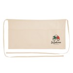 100% Cotton Half Apron - 3927 NAT Colorbrite 100% Cotton Half Apron - 3927 NAT Colorbrite