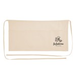 100% Cotton Half Apron - 3927 NAT Silkscreen 100% Cotton Half Apron - 3927 NAT Silkscreen