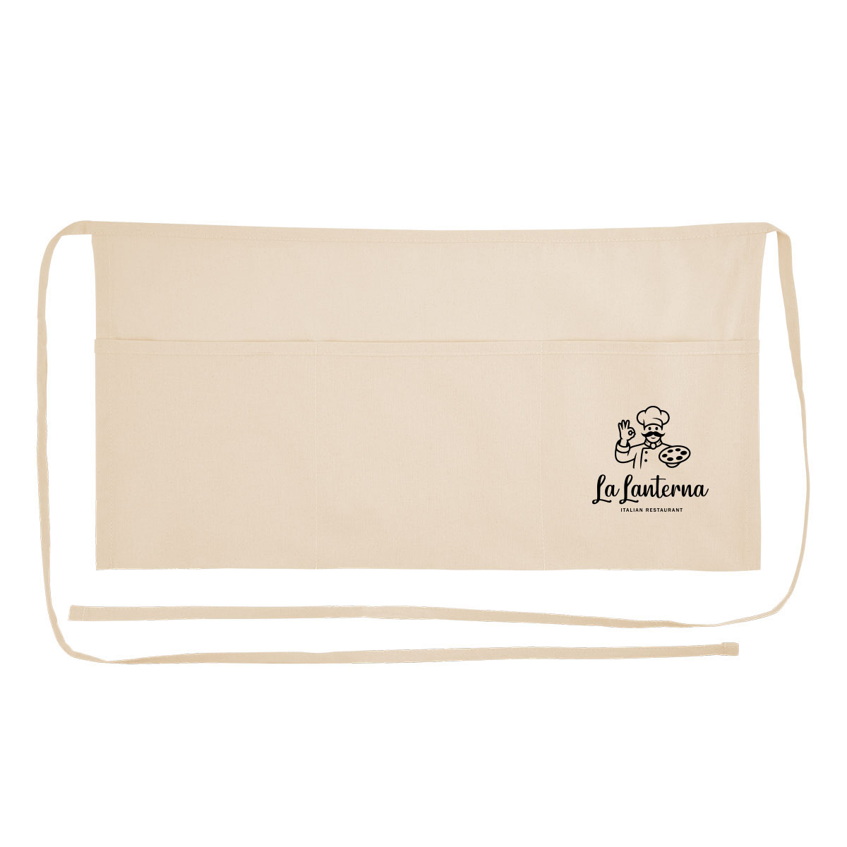 100% Cotton Half Apron 1