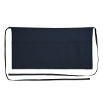 100% Cotton Half Apron - 3927 NAV Blank 100% Cotton Half Apron - 3927 NAV Blank