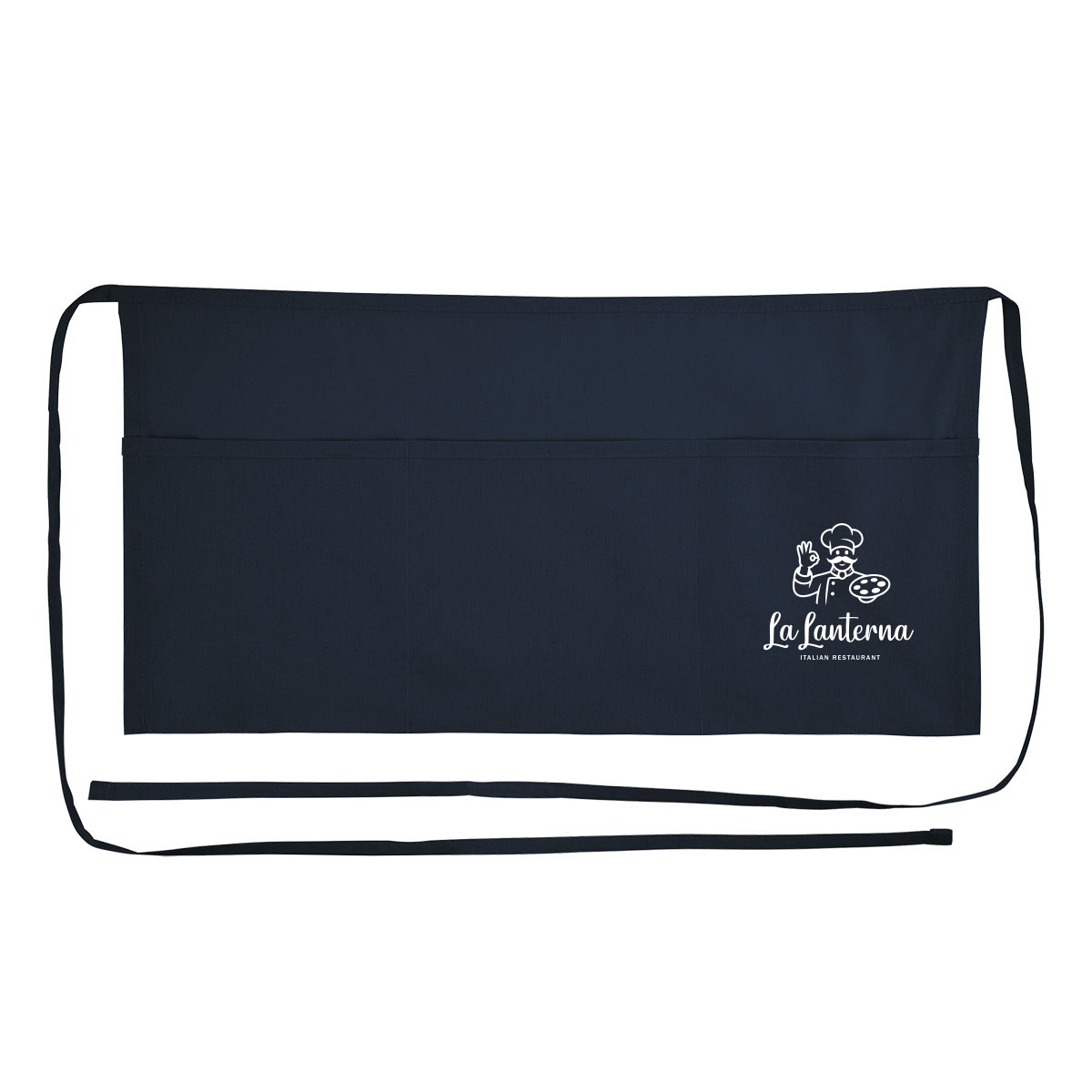 100% Cotton Half Apron 1
