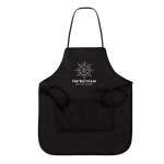 Non-woven Full Apron - 3038 BLK Silkscreen Non-woven Full Apron - 3038 BLK Silkscreen