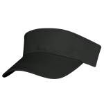 Cotton Twill Visor - 1051 BLK Blank Cotton Twill Visor - 1051 BLK Blank