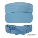 Cotton Twill Visor - 1051 KHK Silkscreen Cotton Twill Visor - 1051 KHK Silkscreen