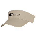 Cotton Twill Visor - 1051 RED Front Blank Cotton Twill Visor - 1051 RED Front Blank