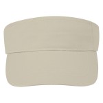 Cotton Twill Visor - 1051 RED Embroidery Cotton Twill Visor - 1051 RED Embroidery