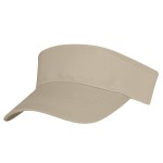 Cotton Twill Visor - 1051 WHT Front Blank Cotton Twill Visor - 1051 WHT Front Blank