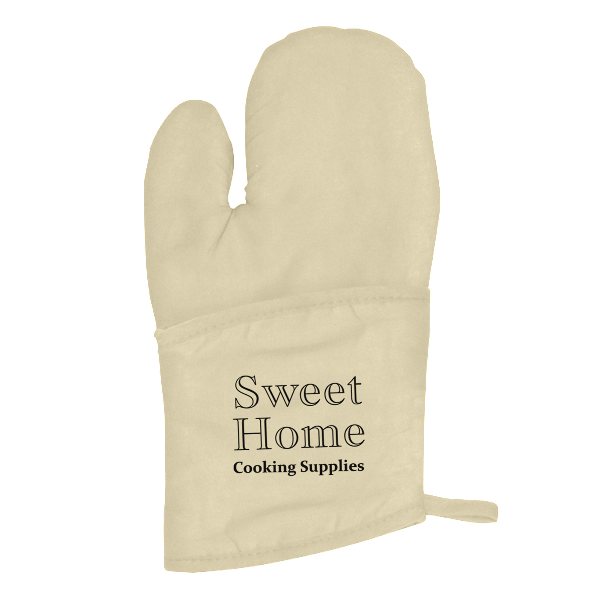 Quilted Cotton Canvas Oven Mitt 1