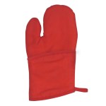 Quilted Cotton Canvas Oven Mitt - 9002 RED Quilted Cotton Canvas Oven Mitt - 9002 RED