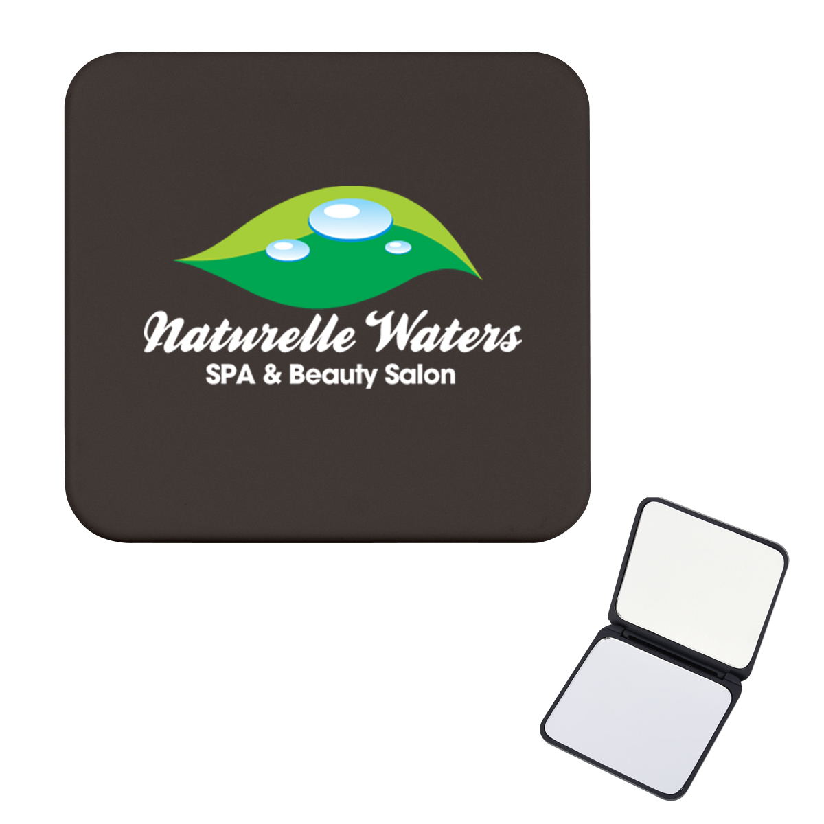 Compact Mirror With Dual Magnification 1