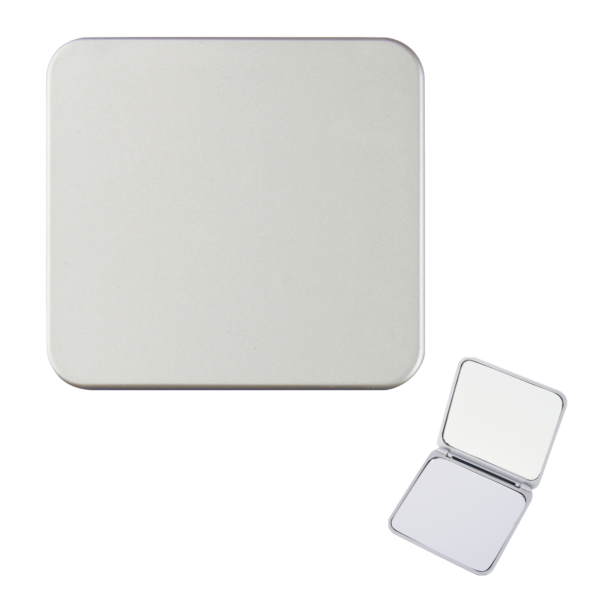 Compact Mirror With Dual Magnification 1
