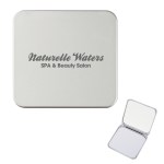 Compact Mirror With Dual Magnification - 7504 SIL Inset Compact Mirror With Dual Magnification - 7504 SIL Inset