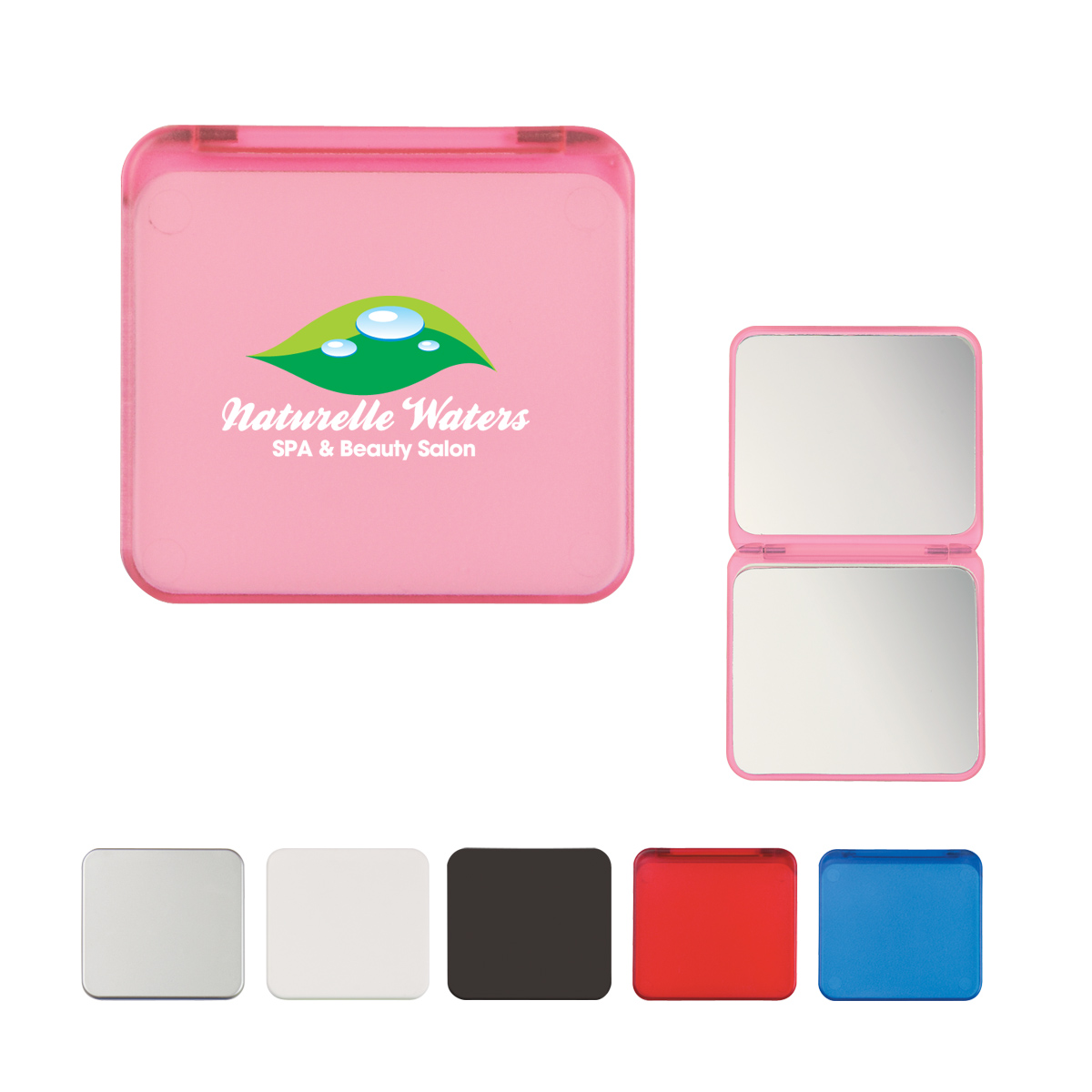 Compact Mirror With Dual Magnification 1