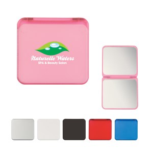 Compact Mirror With Dual Magnification 1 Compact Mirror With Dual Magnification 1