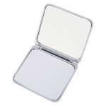 Compact Mirror With Dual Magnification - 7504 TRNBLU Compact Mirror With Dual Magnification - 7504 TRNBLU