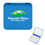 Compact Mirror With Dual Magnification - 7504 TRNBLU Silkscreen Compact Mirror With Dual Magnification - 7504 TRNBLU Silkscreen