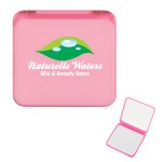 Compact Mirror With Dual Magnification - 7504 TRNPNK Silkscreen Compact Mirror With Dual Magnification - 7504 TRNPNK Silkscreen