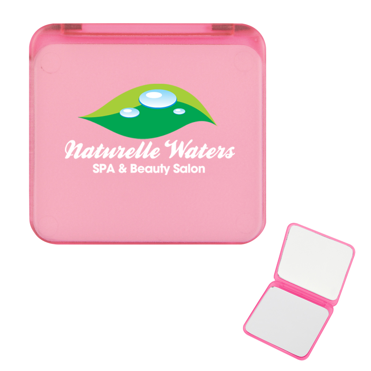 Compact Mirror With Dual Magnification 1