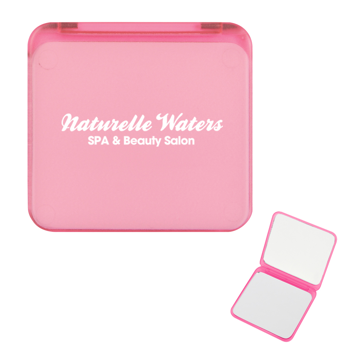 Compact Mirror With Dual Magnification 1