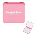 Compact Mirror With Dual Magnification - 7504 TRNPNK Inset Compact Mirror With Dual Magnification - 7504 TRNPNK Inset