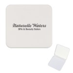 Compact Mirror With Dual Magnification - 7504 WHT Inset Compact Mirror With Dual Magnification - 7504 WHT Inset