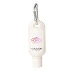 1 Oz. Spf 30 Sunscreen With Carabiner - 9089 WHT Clear Label 1 Oz. Spf 30 Sunscreen With Carabiner - 9089 WHT Clear Label