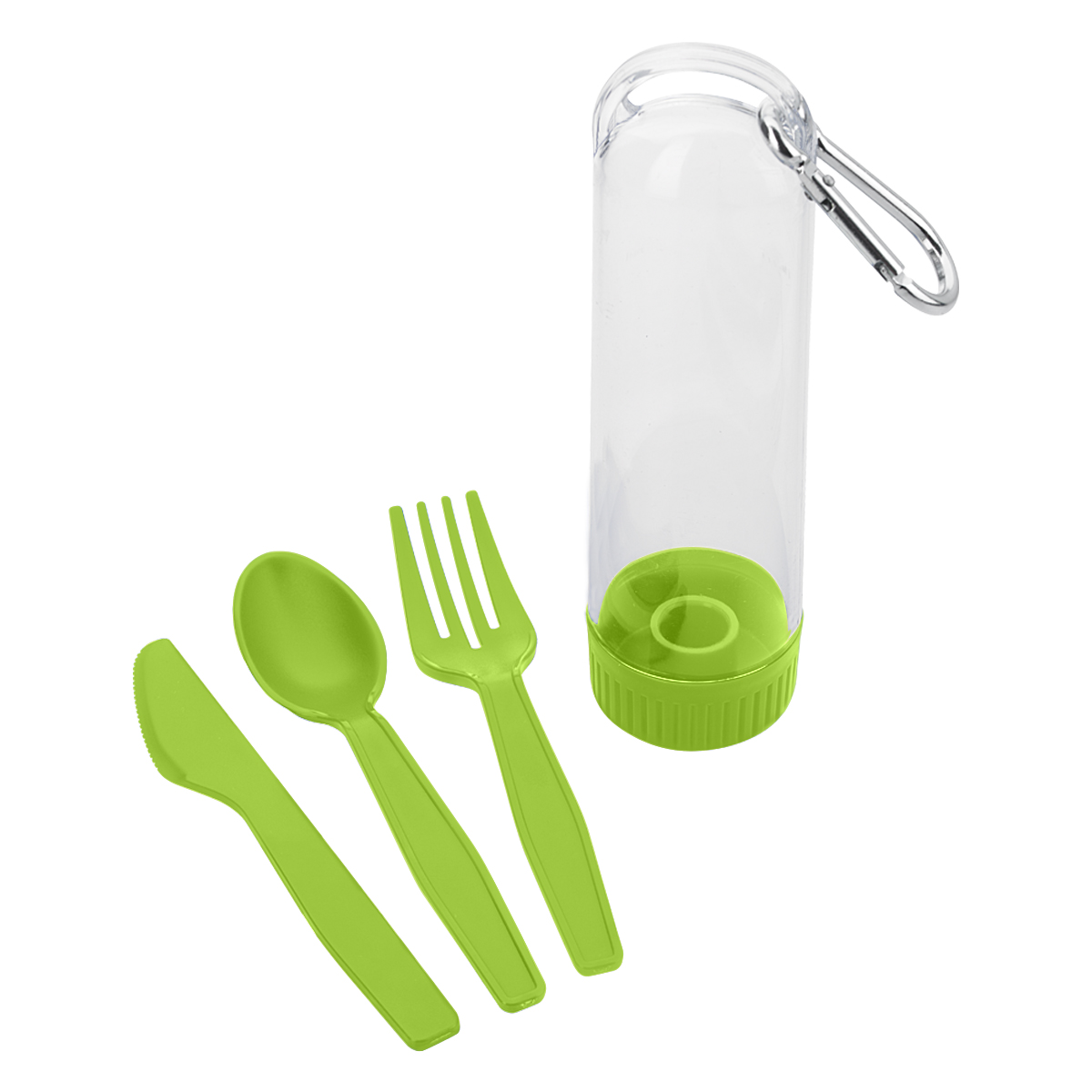 Utensil Kit With Carabiner 1