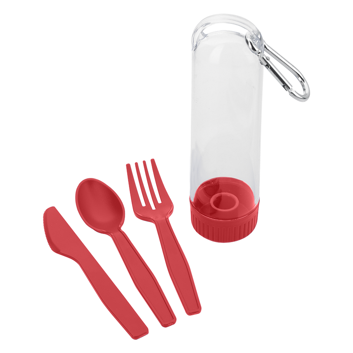 Utensil Kit With Carabiner 1