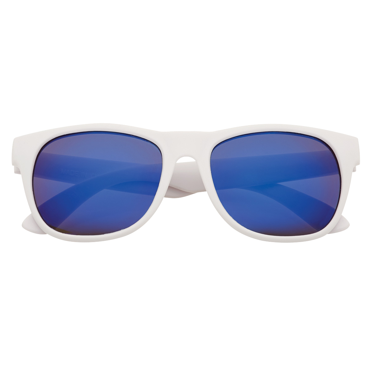 Rubberized Mirrored Sunglasses 1