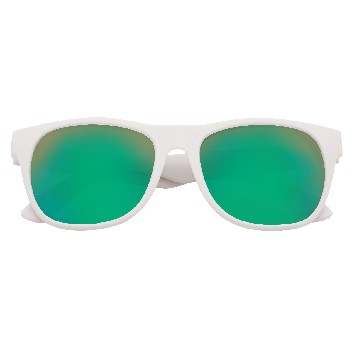 Rubberized Mirrored Sunglasses 1