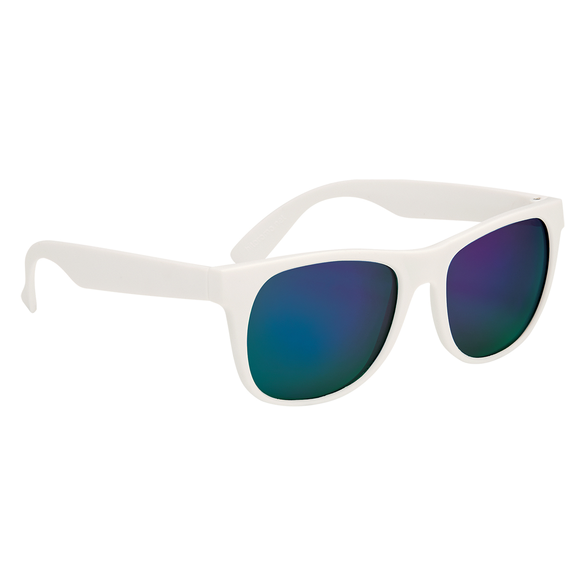 Rubberized Mirrored Sunglasses 1