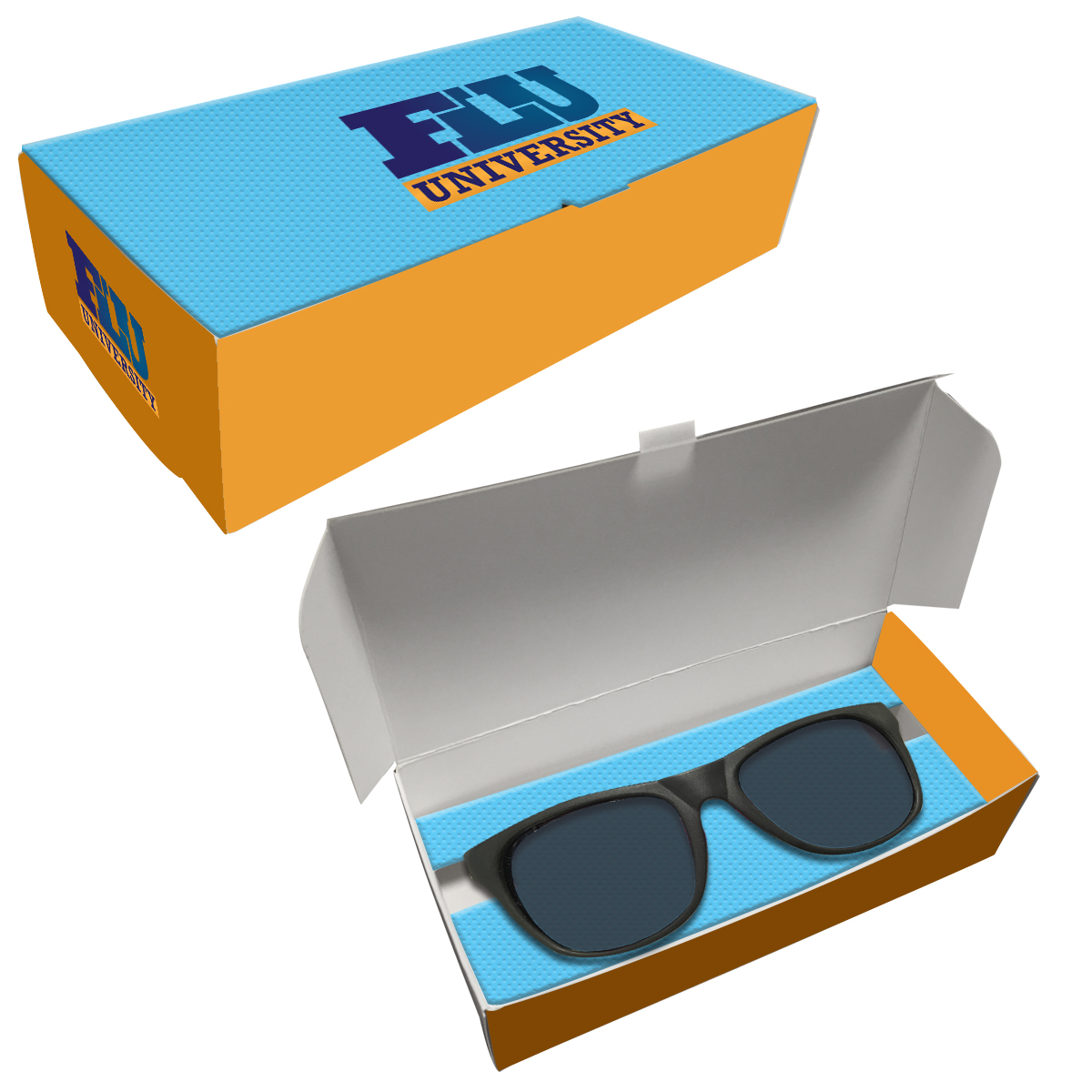Rubberized Mirrored Sunglasses 1