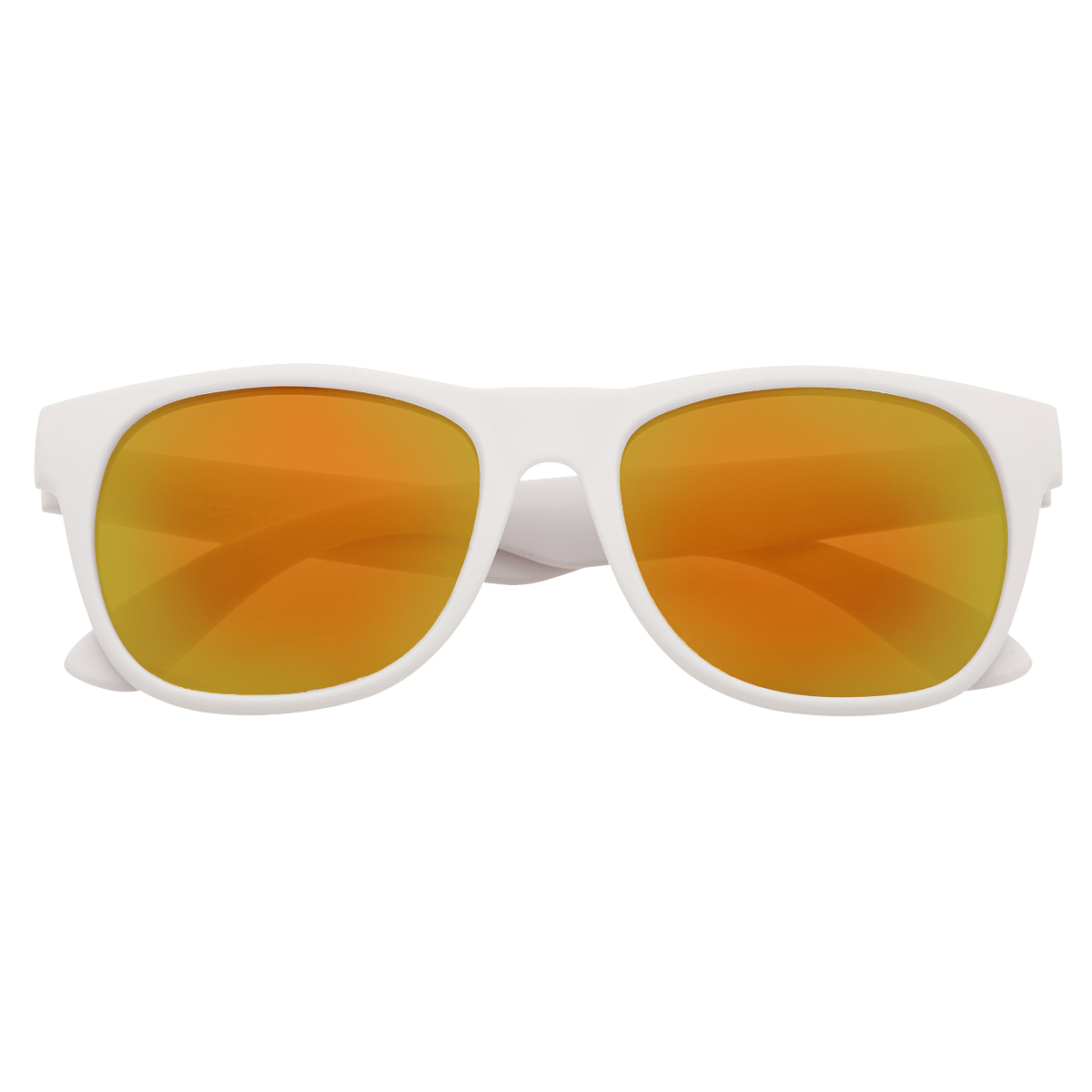 Rubberized Mirrored Sunglasses 1