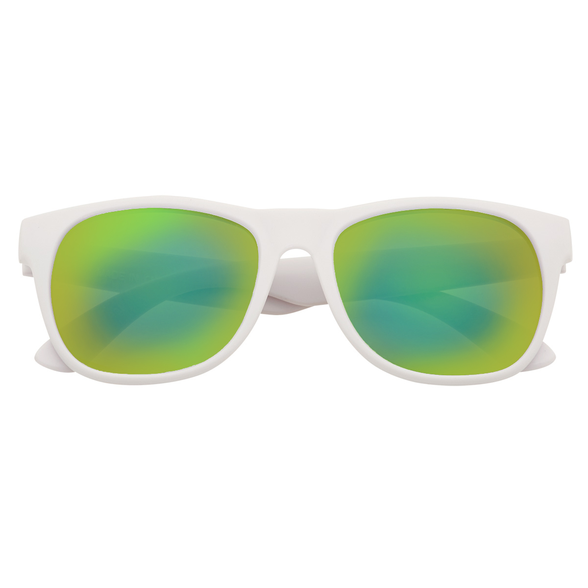 Rubberized Mirrored Sunglasses 1