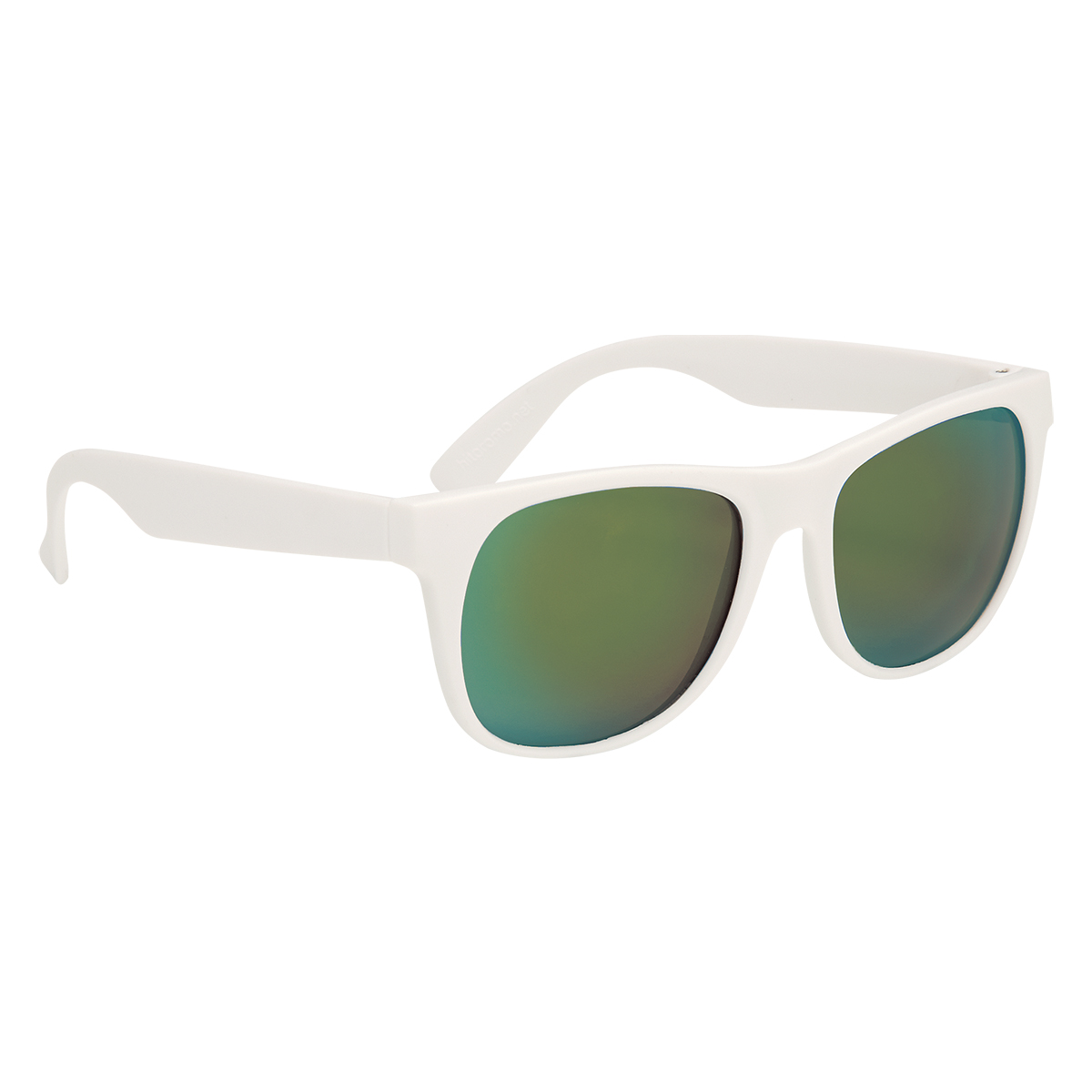 Rubberized Mirrored Sunglasses 1