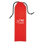 Non-woven Carrying Pouch - 5205 RED Silkscreen Non-woven Carrying Pouch - 5205 RED Silkscreen