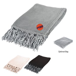 Chateau Chenille Fringed Blanket 1 Chateau Chenille Fringed Blanket 1
