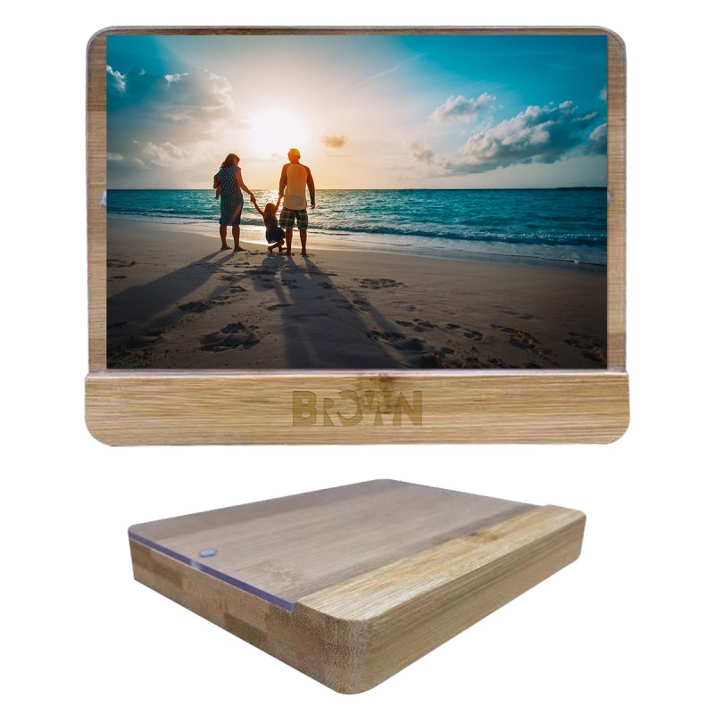 4" X 6" Holliston Bamboo Photo Frame 1 4" X 6" Holliston Bamboo Photo Frame 1