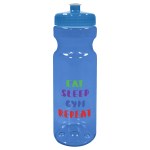 28 Oz. Poly-clear™ Fitness Bottle - 50020 TRNCLR Colorbrite 28 Oz. Poly-clear™ Fitness Bottle - 50020 TRNCLR Colorbrite